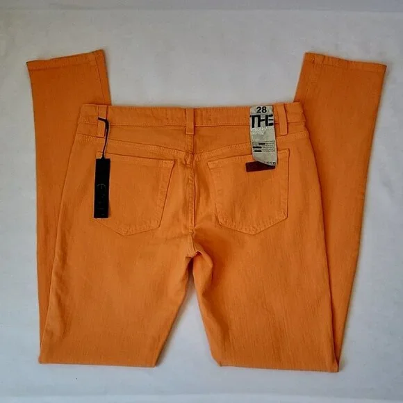 Joe's Jeans The Visionnaire Skinny Jean in Tangerine Size 28 - Picture 3 of 11